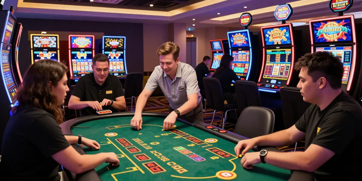 Engaged players enjoying HIT CLUB games, showcasing vibrant casino atmosphere and live interactions.
