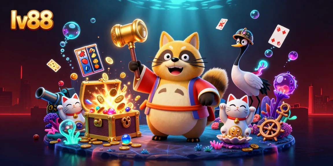 Engage in thrilling gameplay at lv88 with lively characters and dynamic casino elements.