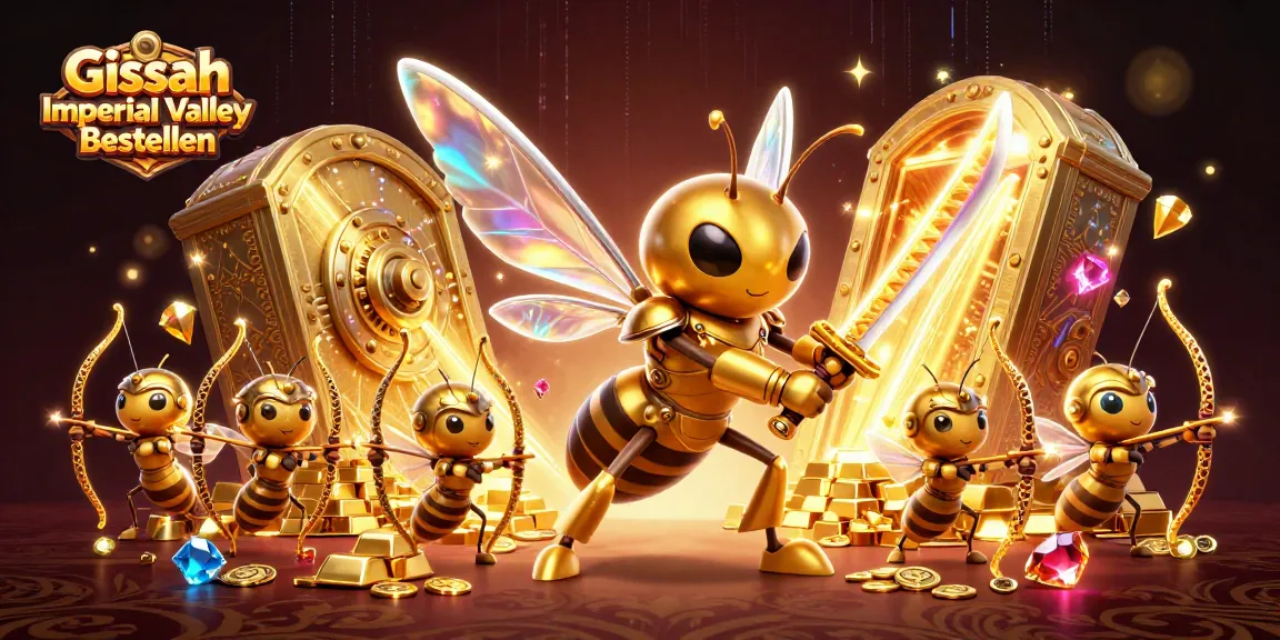 Experience Gissah Imperial Valley Bestellen with captivating scents in a dynamic casino-themed illustration.