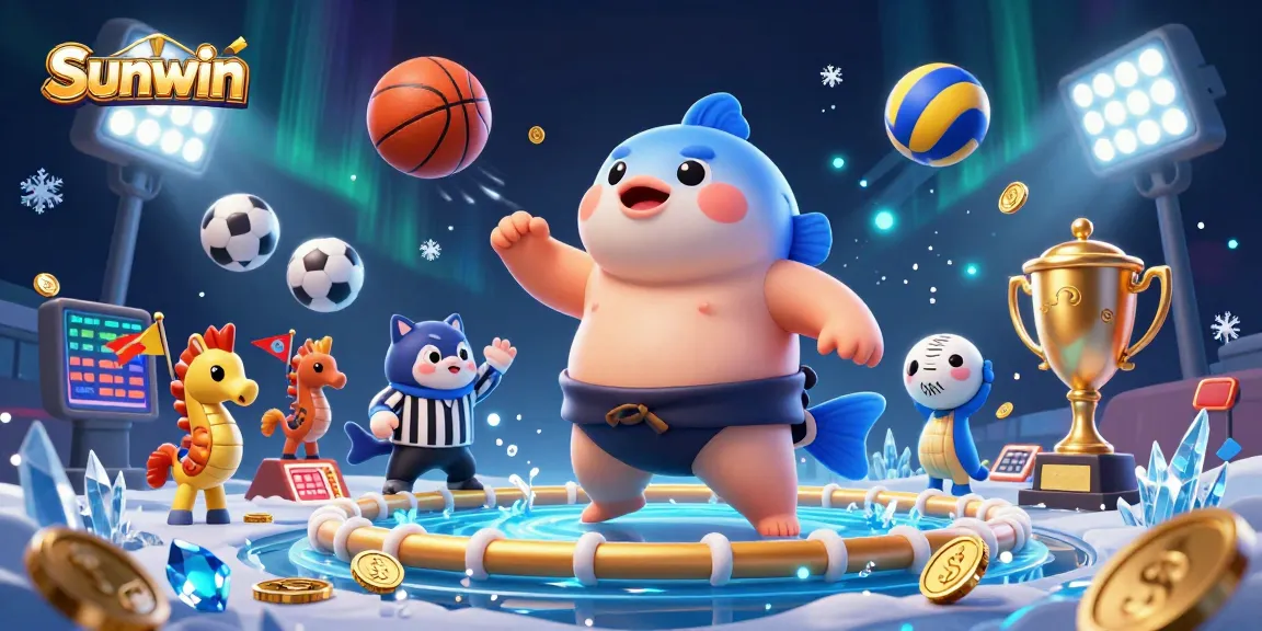 Win big at Sunwin with thrilling underwater casino games featuring a whimsical fugu and exciting action!