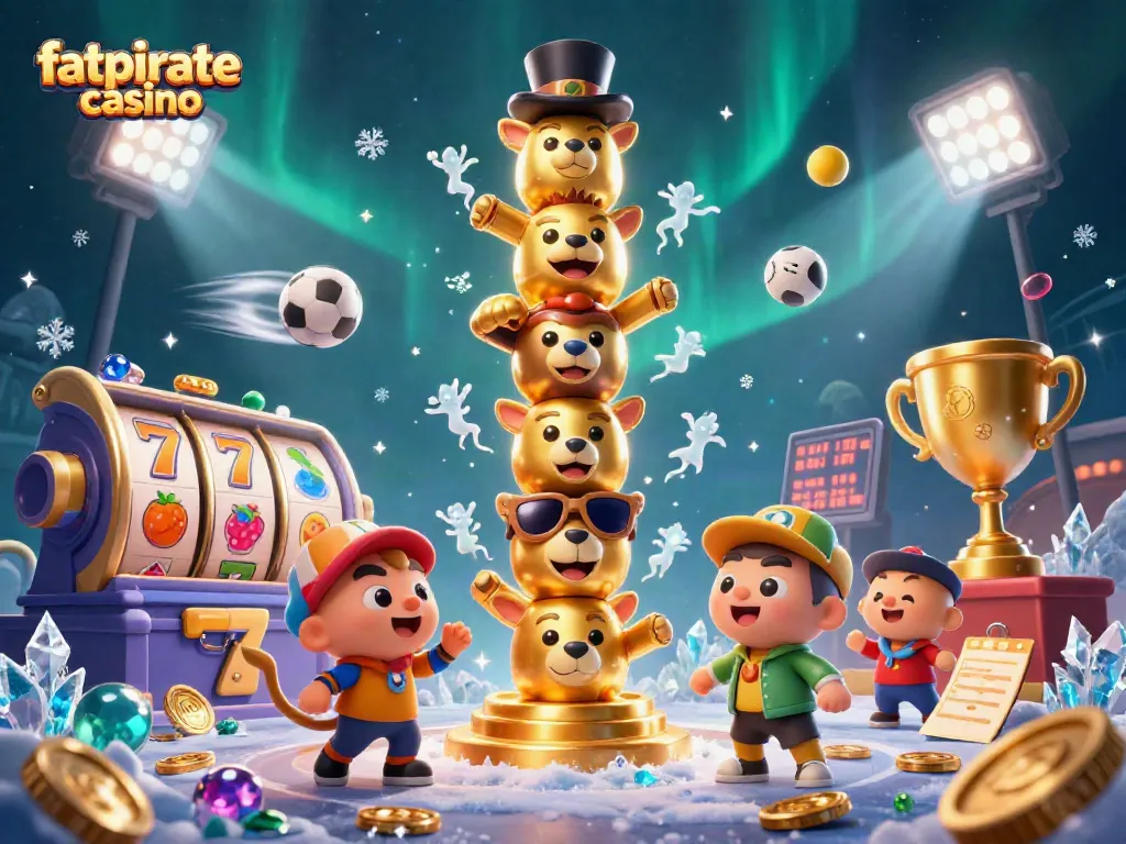 Experience the thrill of fatpirate casino with vibrant slot reels and energetic gameplay elements.