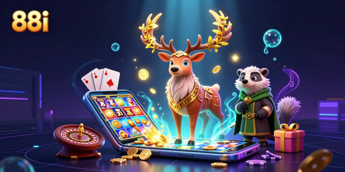 Experience exciting games at 88i with a vibrant, magical casino atmosphere and dynamic gameplay elements.