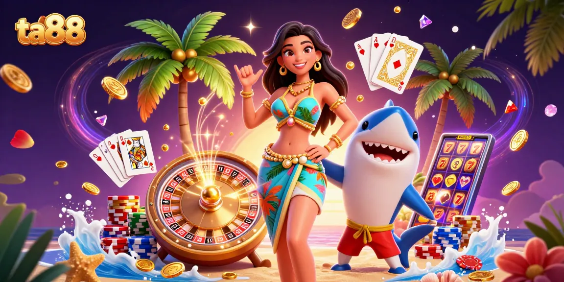 Experience thrilling gaming at ta88 with vibrant colors and delightful casino elements!