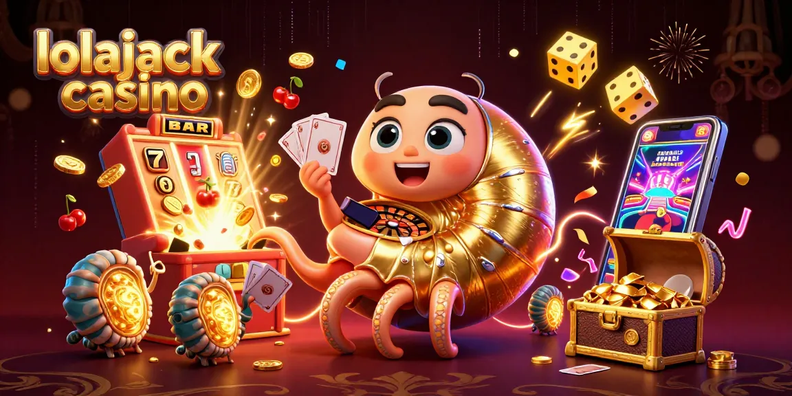 Engage in thrilling gameplay at lolajack casino with glowing characters and dynamic gaming elements.